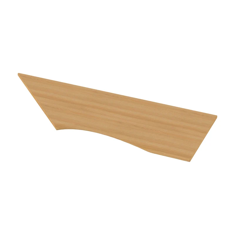 L shaped corner sit-stand desk