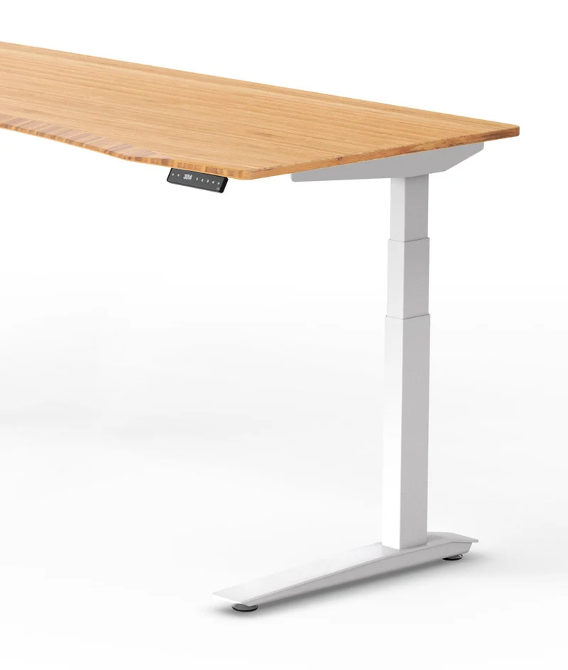 Bureau assis-debout Jarvis Fully Contour en bambou* 1600 x 800