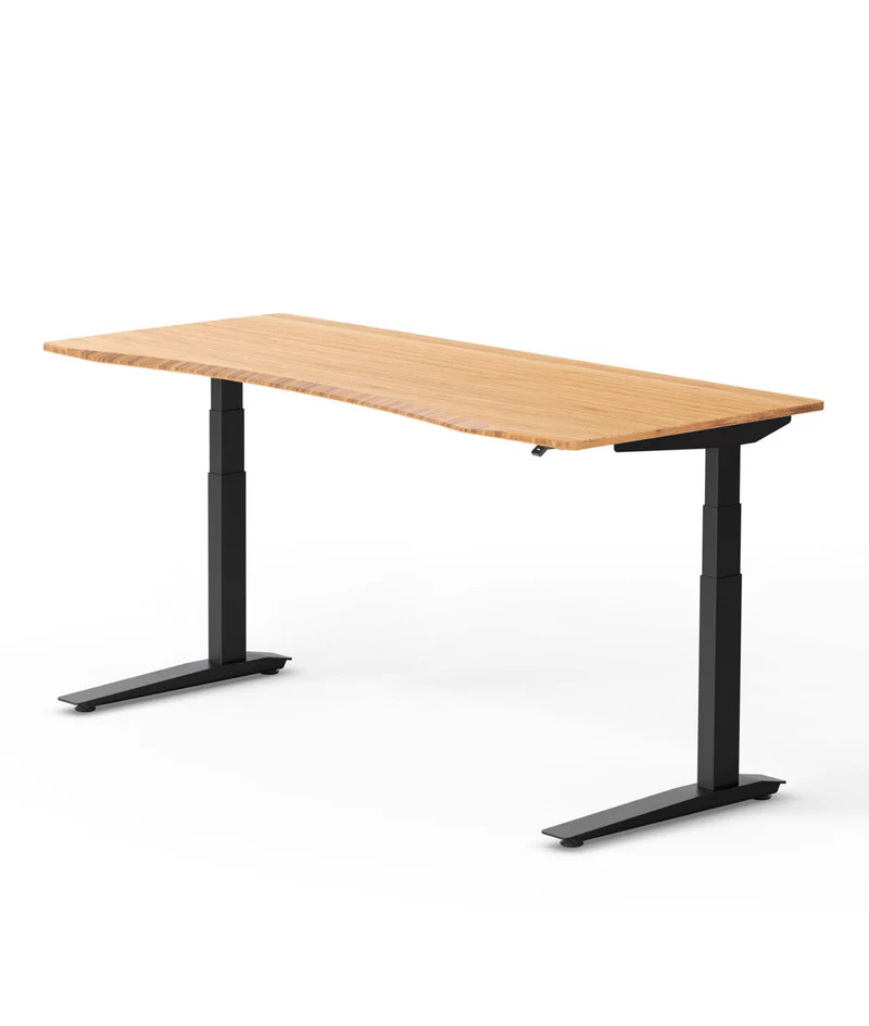 Bureau assis-debout Jarvis Fully Contour en bambou* 1400 x 800