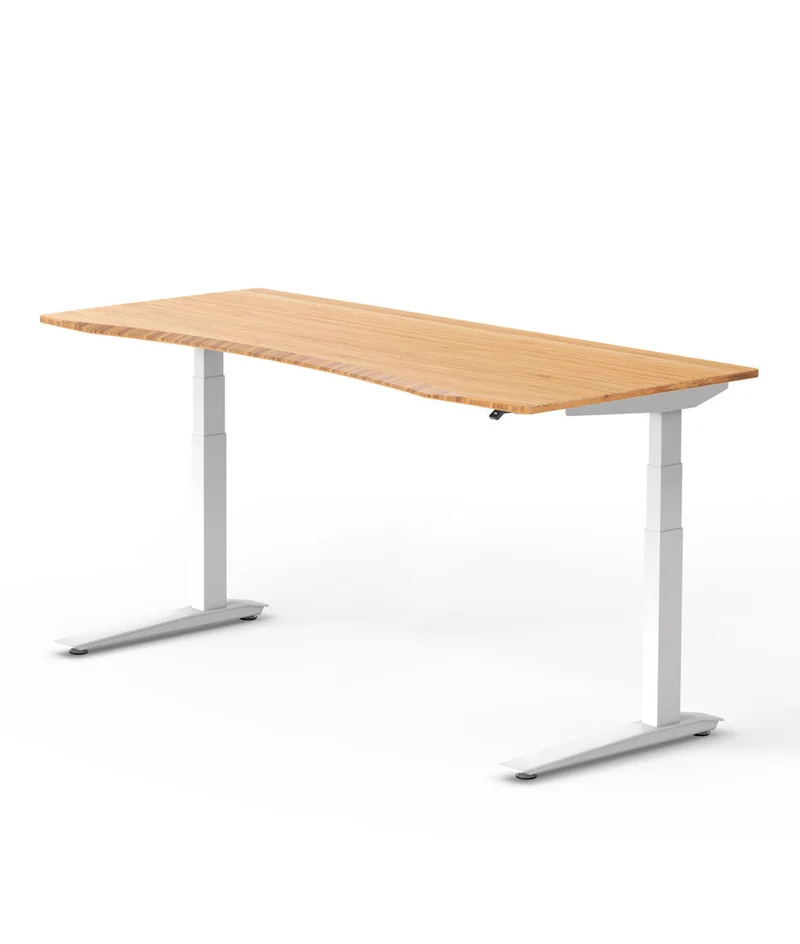 Bureau assis-debout Jarvis Fully Contour en bambou* 1400 x 800