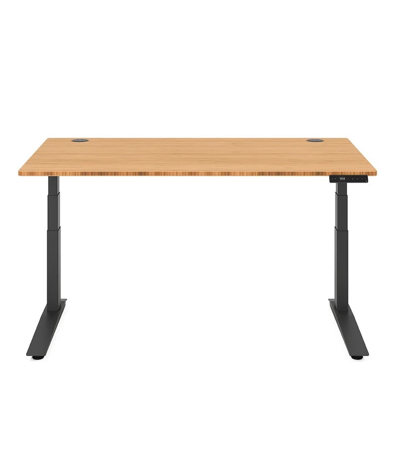 Bureau assis-debout Jarvis Fully en bambou* 1600 x 800