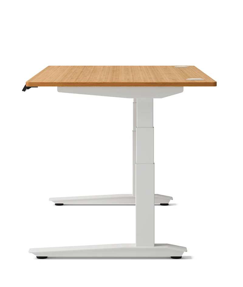 Bureau assis-debout Jarvis Fully en bambou* 1600 x 800
