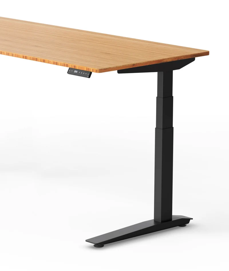 Bureau assis-debout Jarvis Fully en bambou* 1600 x 800