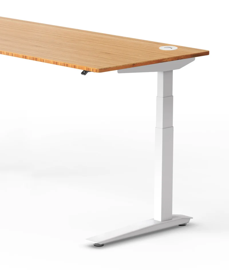 Bureau assis-debout Jarvis Fully en bambou* 1600 x 800