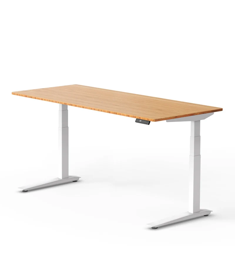 Bureau assis-debout Jarvis Fully en bambou* 1600 x 800