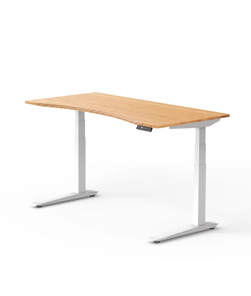 Bureau assis-debout Jarvis Fully Contour en bambou* 1200 x 800