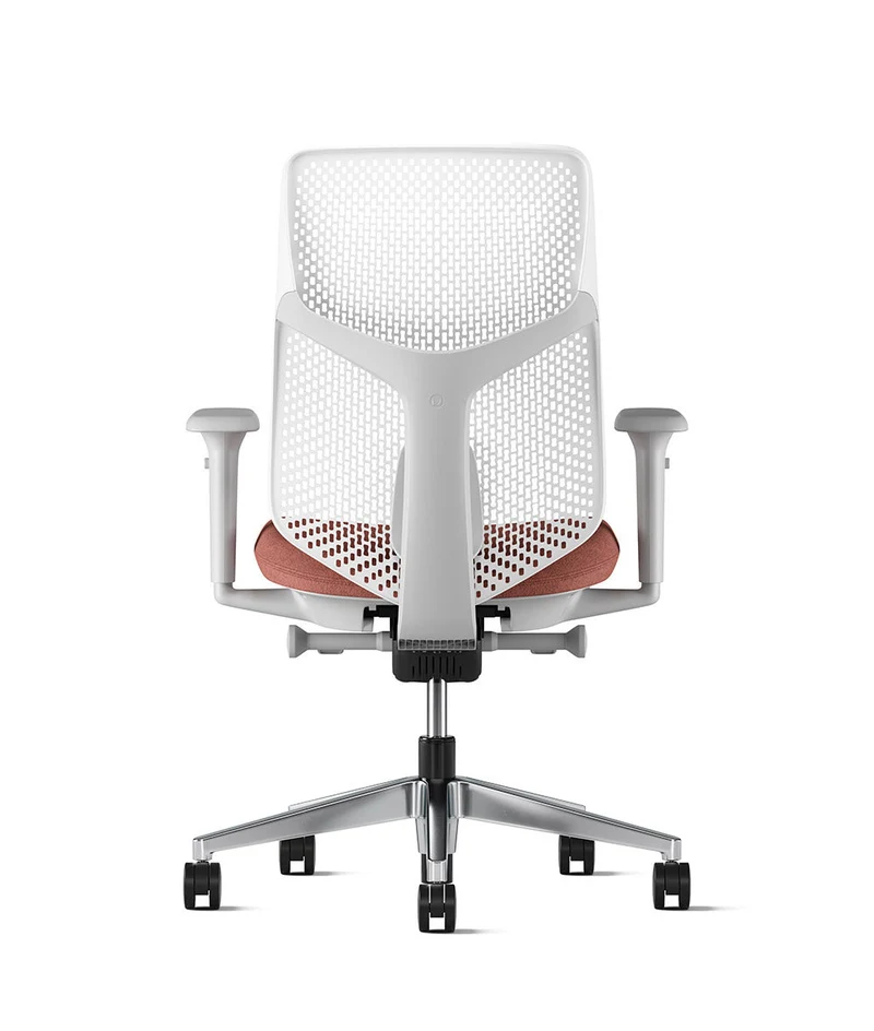 Siège de bureau Verus à dossier Triflex* Mineral en aluminium poli
