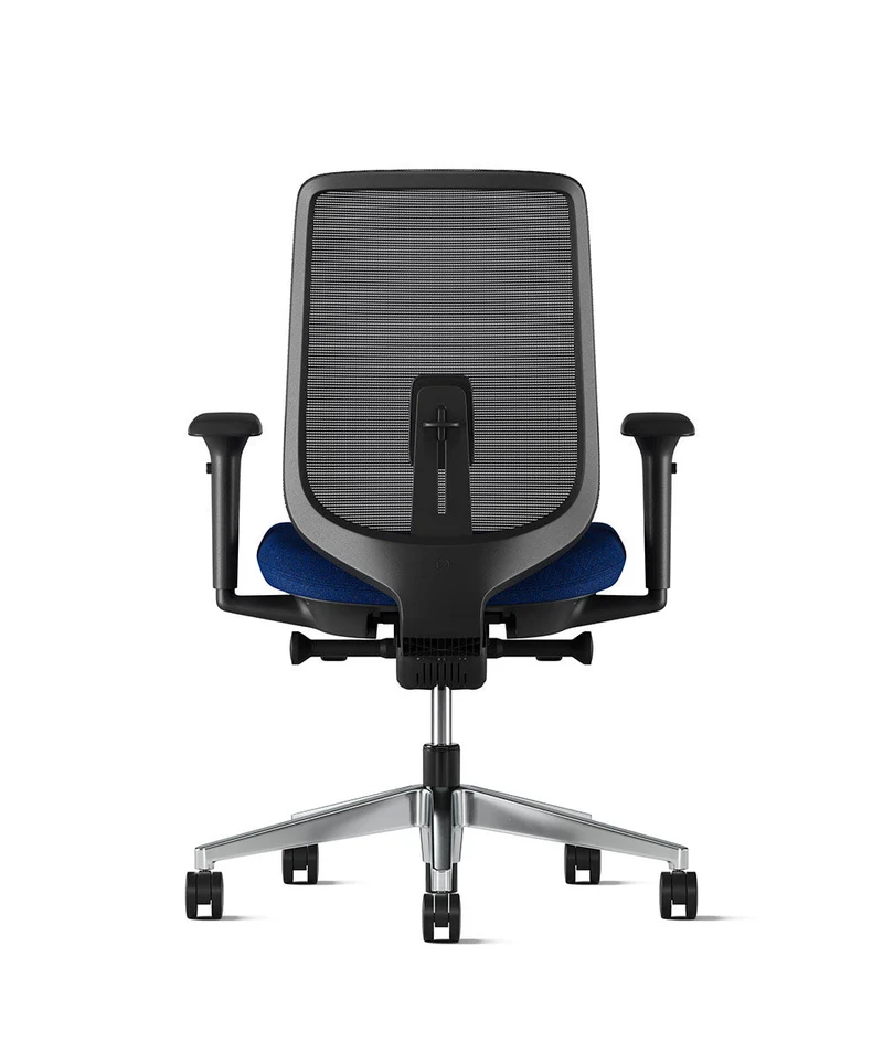 Siège de bureau Verus Suspension* Noir en aluminium poli