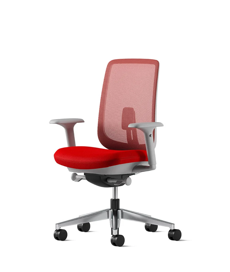 Siège de bureau Verus Suspension* Mineral et aluminium poli