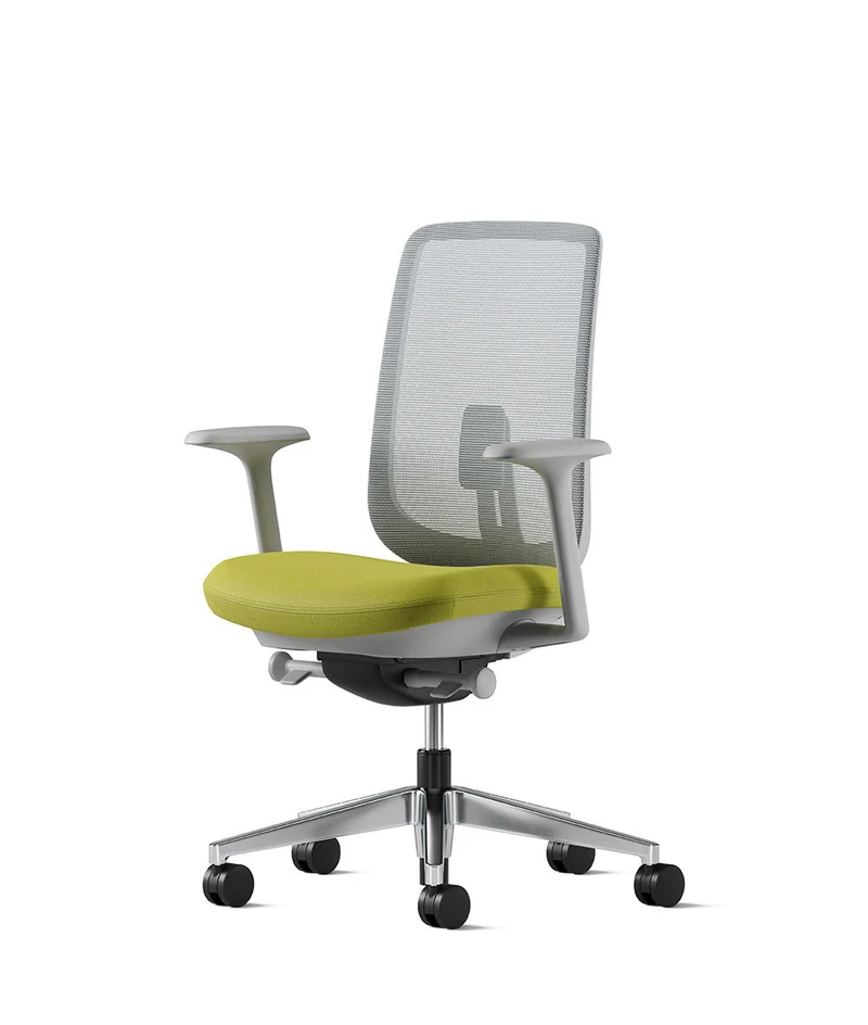 Siège de bureau Verus Suspension* Mineral et aluminium poli