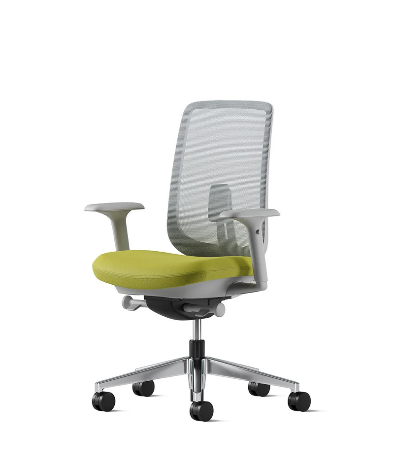 Siège de bureau Verus Suspension* Mineral et aluminium poli
