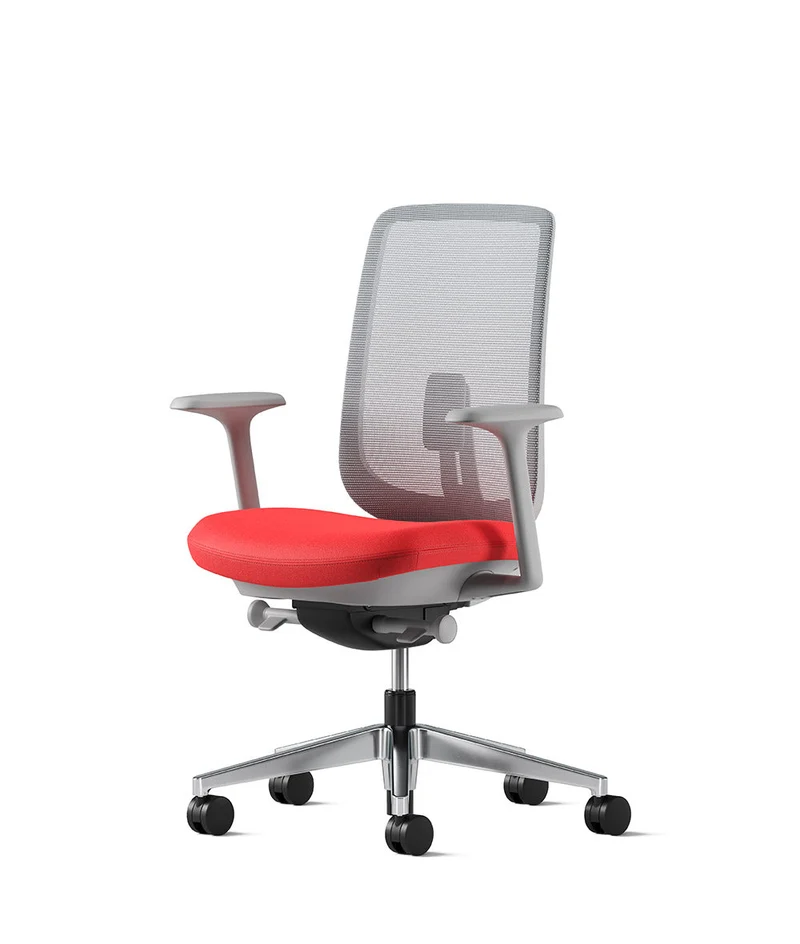 Siège de bureau Verus Suspension* Mineral et aluminium poli