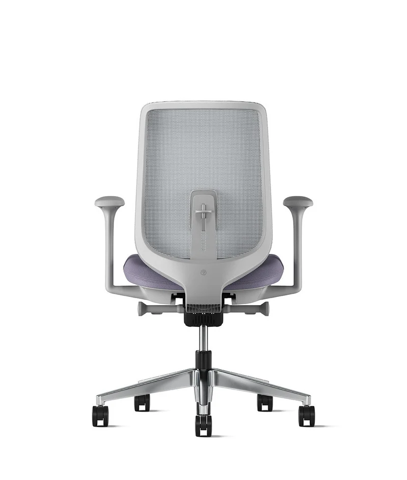Siège de bureau Verus Suspension* Mineral et aluminium poli