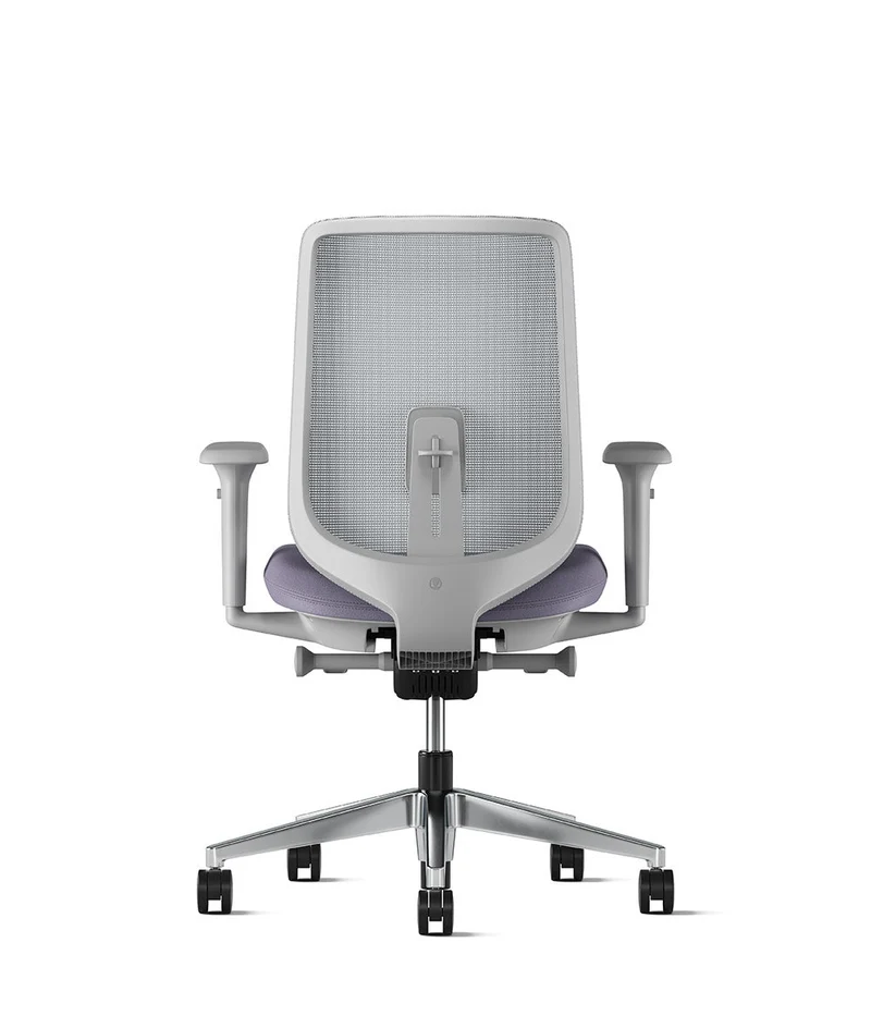 Siège de bureau Verus Suspension* Mineral et aluminium poli