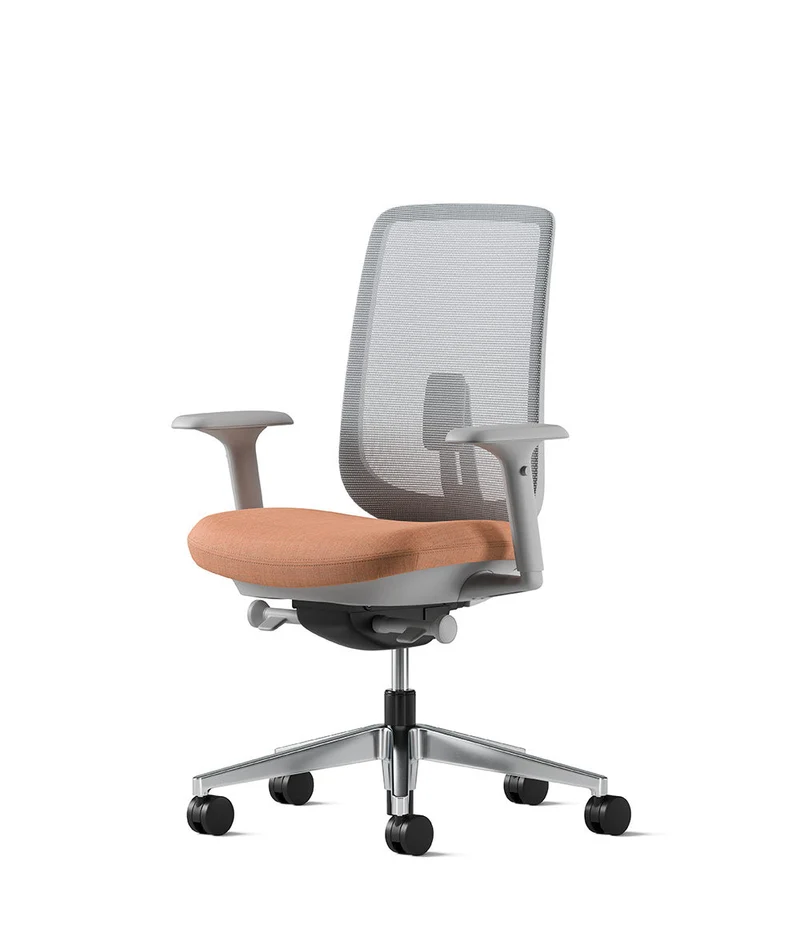 Siège de bureau Verus Suspension* Mineral et aluminium poli