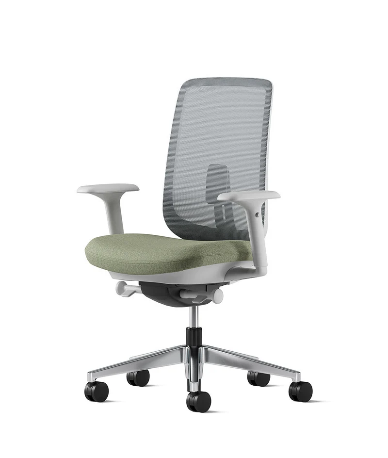 Siège de bureau Verus Suspension* Mineral et aluminium poli
