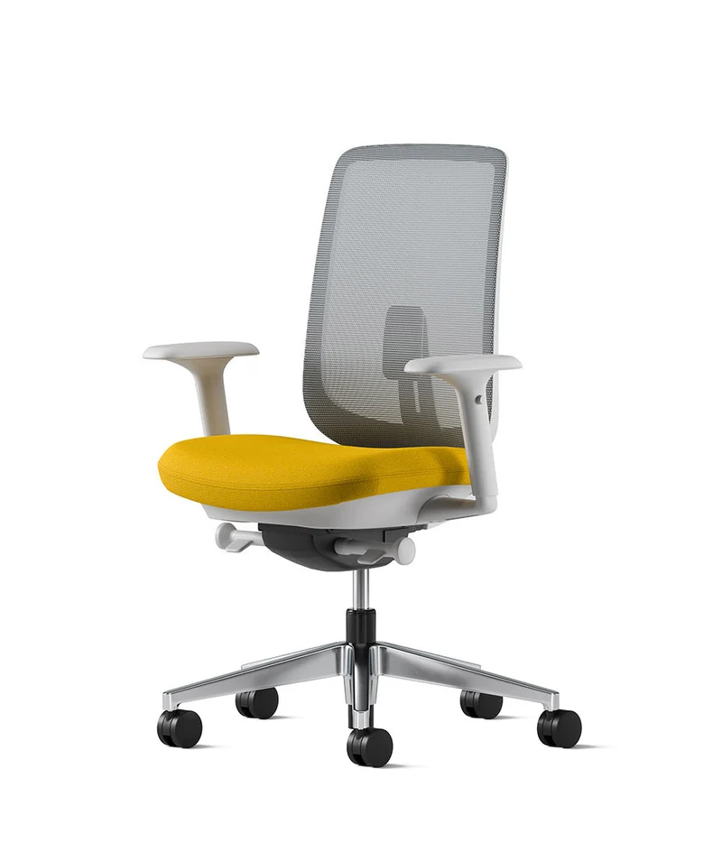 Siège de bureau Verus Suspension* Mineral et aluminium poli