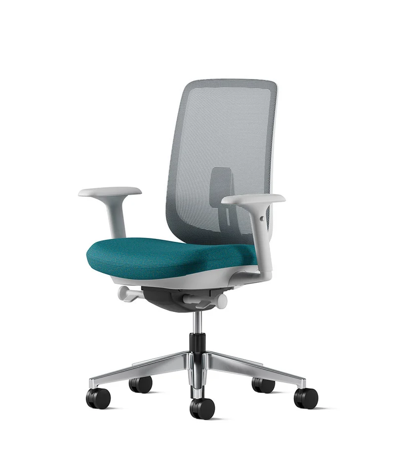 Siège de bureau Verus Suspension* Mineral et aluminium poli