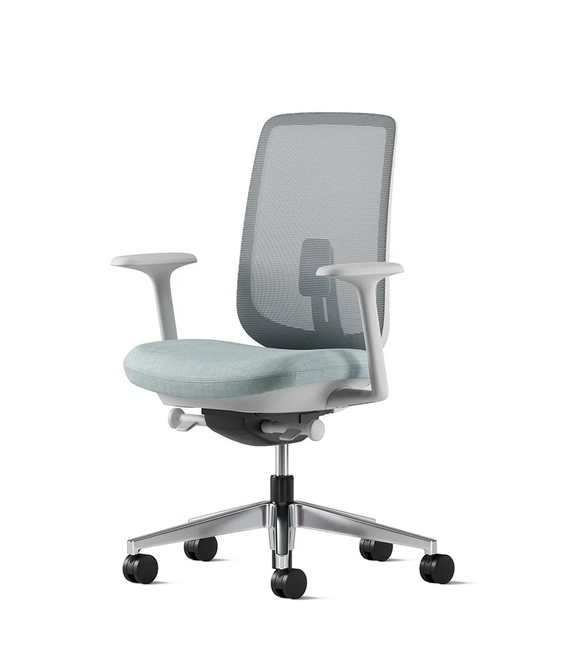 Siège de bureau Verus Suspension* Mineral et aluminium poli