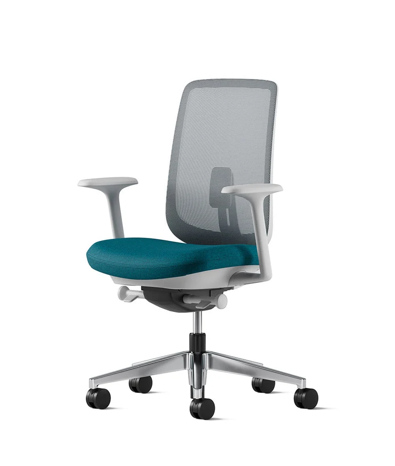 Siège de bureau Verus Suspension* Mineral et aluminium poli