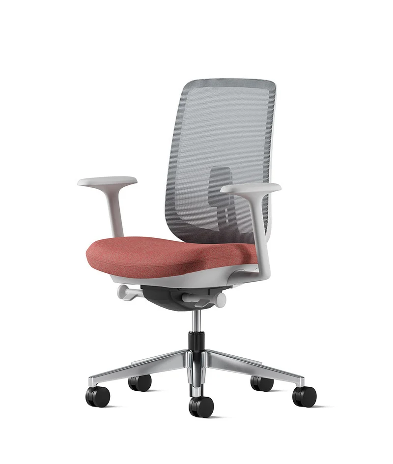 Siège de bureau Verus Suspension* Mineral et aluminium poli