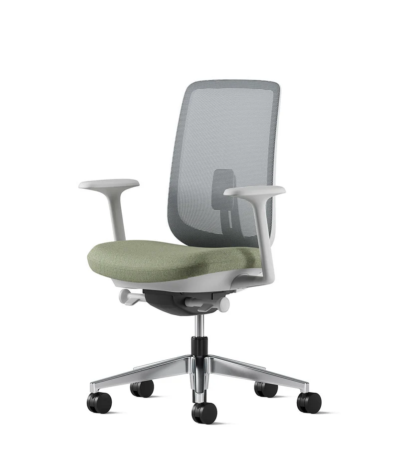 Siège de bureau Verus Suspension* Mineral et aluminium poli