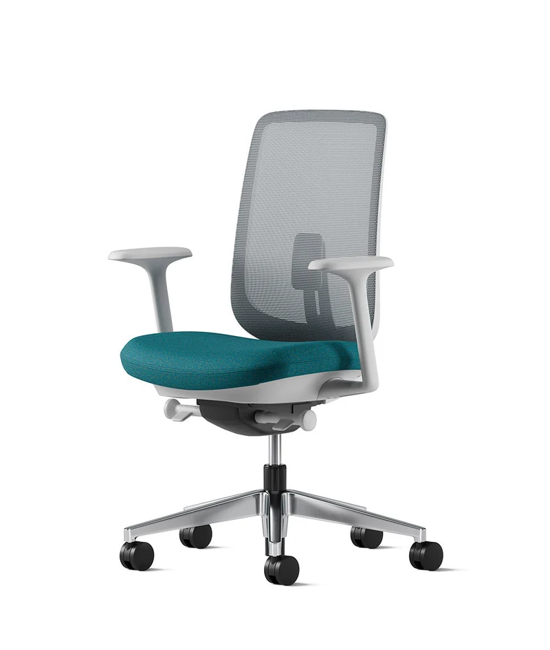 Siège de bureau Verus Suspension* Mineral et aluminium poli