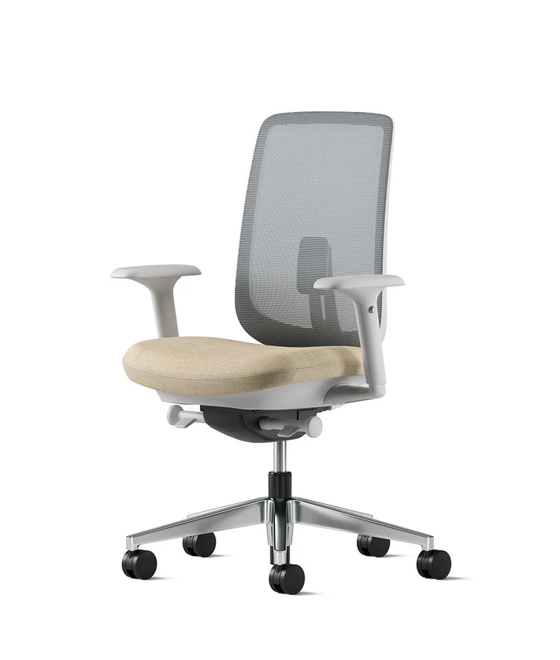Siège de bureau Verus Suspension* Mineral et aluminium poli