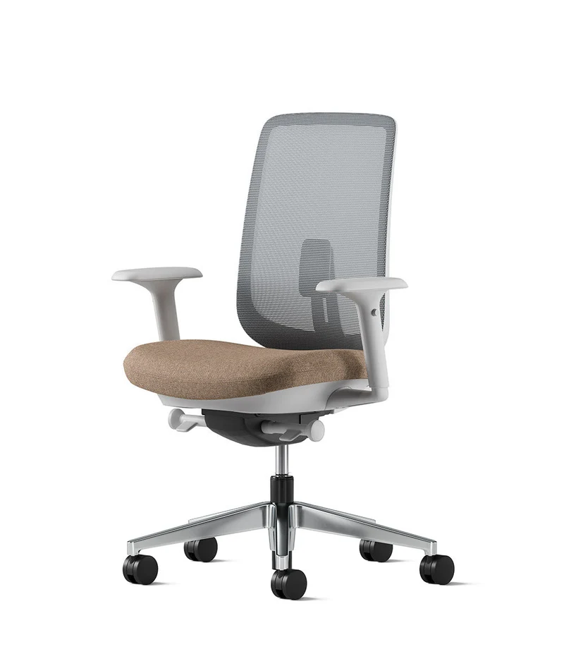 Siège de bureau Verus Suspension* Mineral et aluminium poli