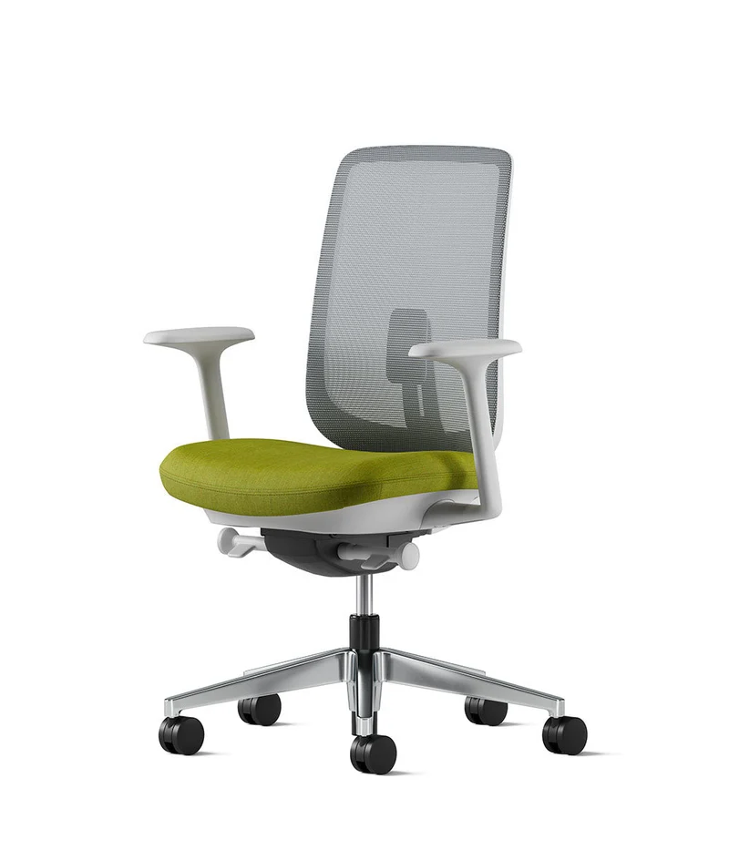 Siège de bureau Verus Suspension* Mineral et aluminium poli