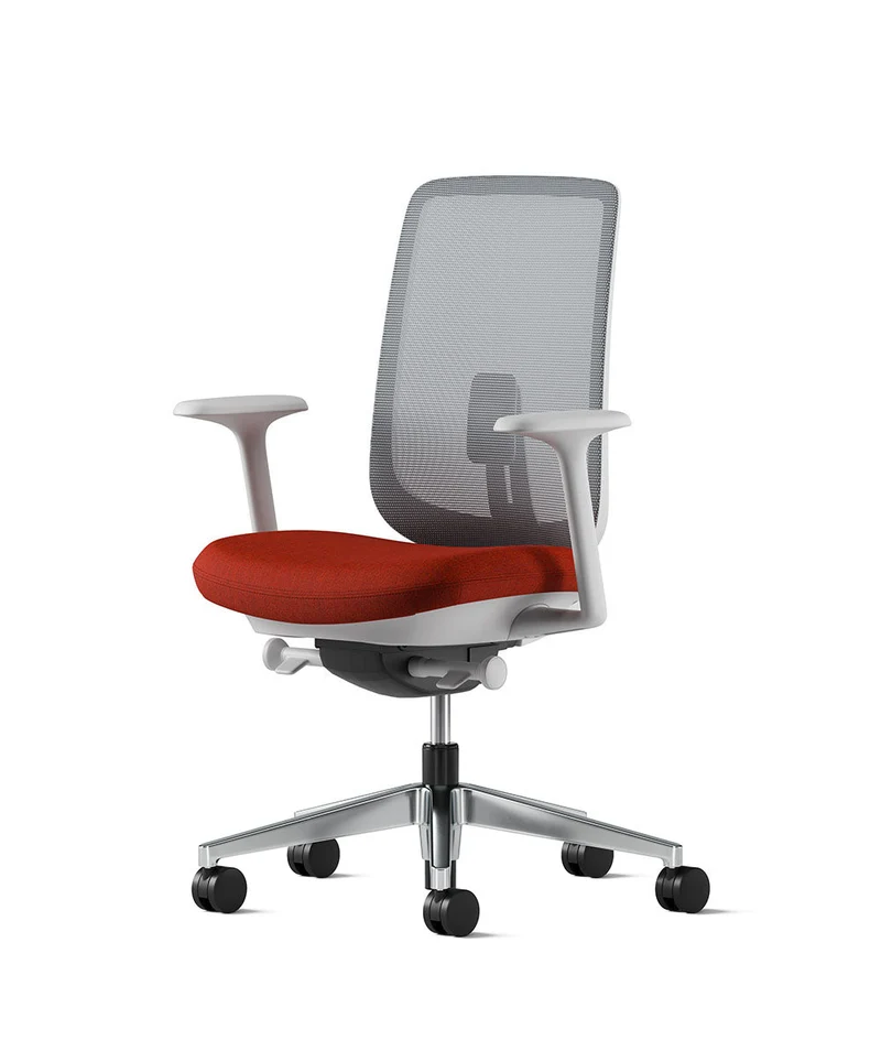 Siège de bureau Verus Suspension* Mineral et aluminium poli