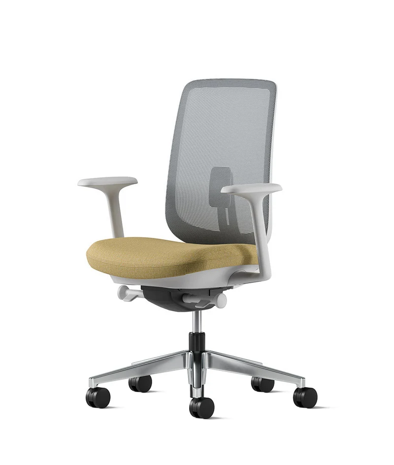 Siège de bureau Verus Suspension* Mineral et aluminium poli