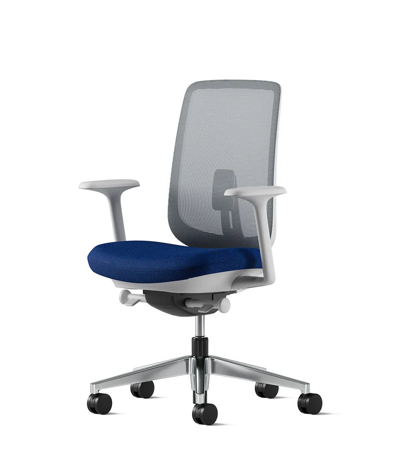 Siège de bureau Verus Suspension* Mineral et aluminium poli