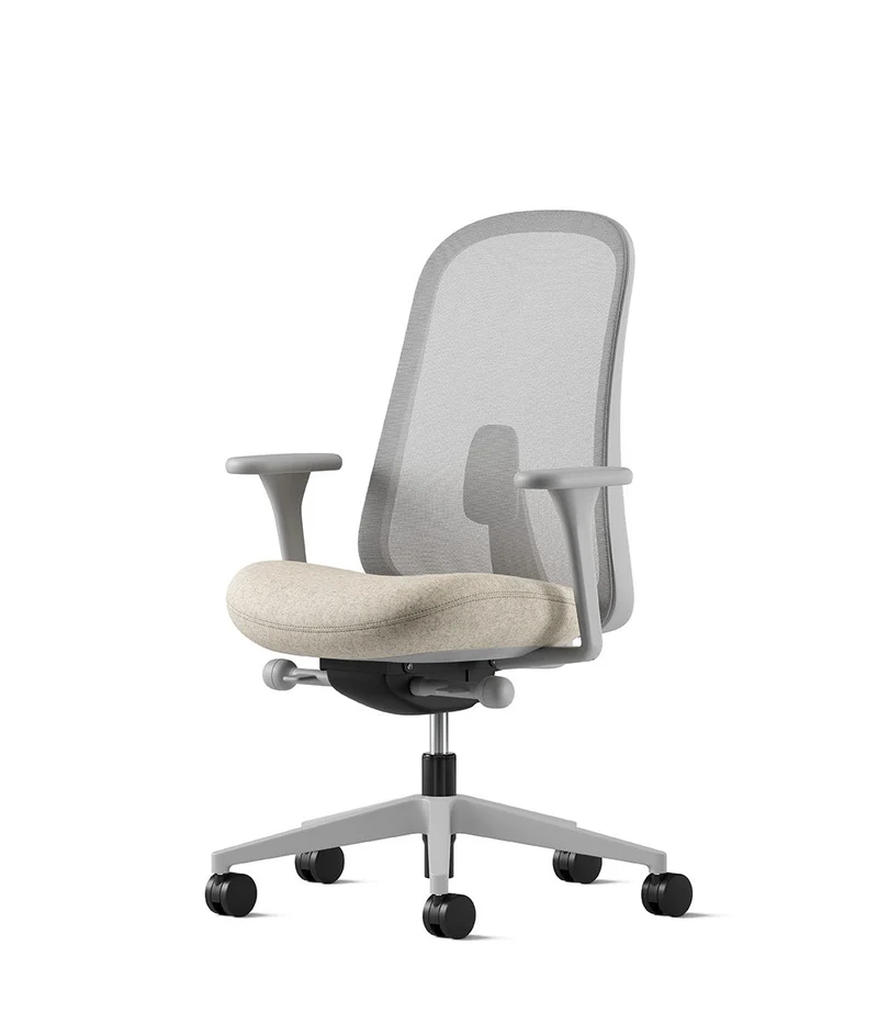 Siège de bureau Lino* Mineral et standard
