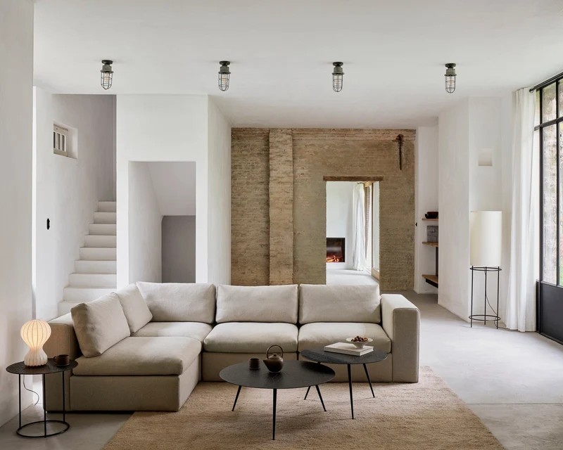 Ethnicraft Modulaire Canapé d'angle - Mellow 90°
