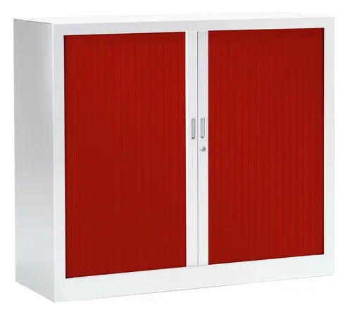 Armoire basse à rideaux de rangement Fun Ht 1.00 x L 1.20 m