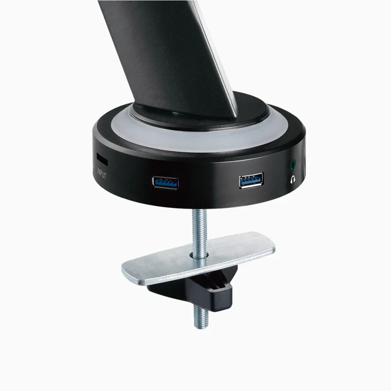 Desky Single LED Gaming Monitor Arm