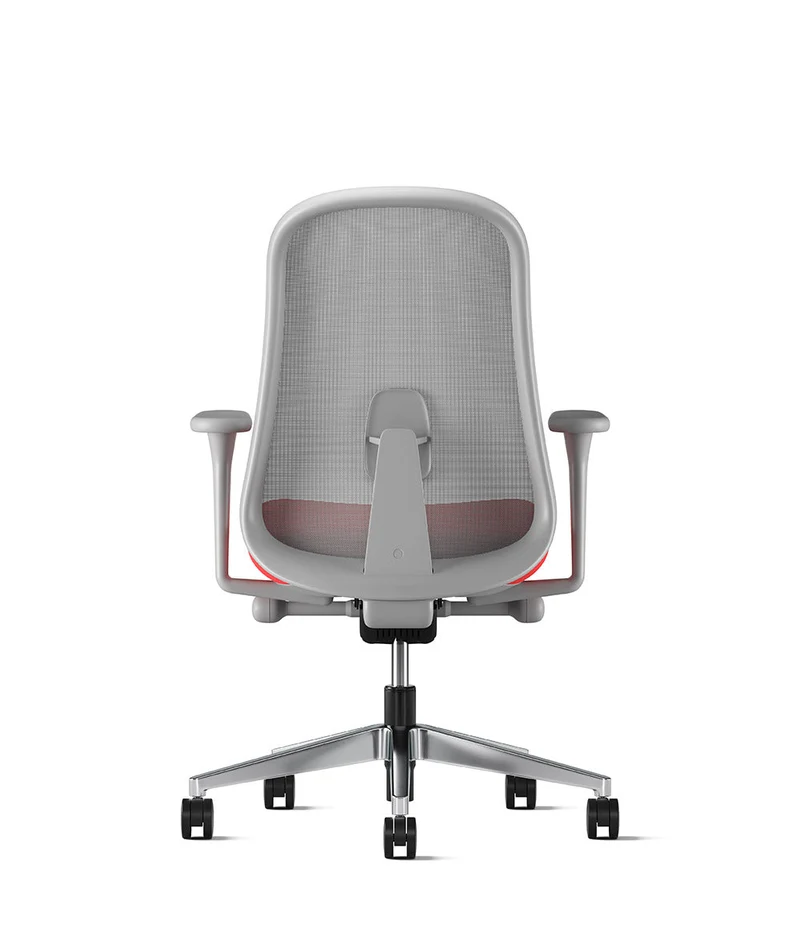 Siège de bureau Lino* Mineral et aluminium poli