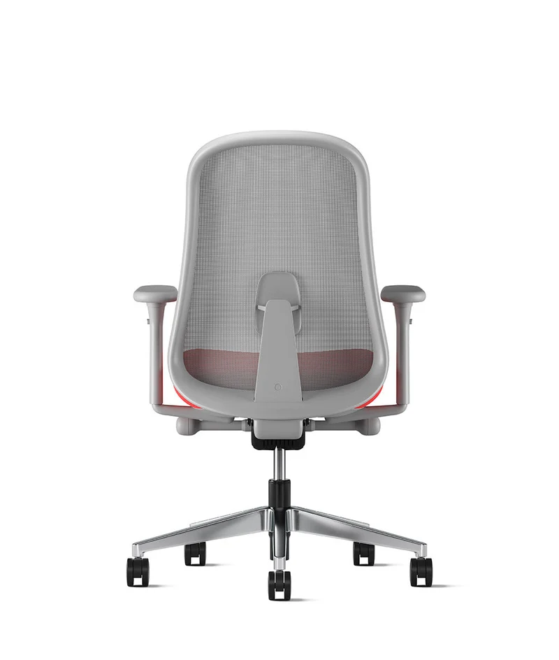 Siège de bureau Lino* Mineral et aluminium poli