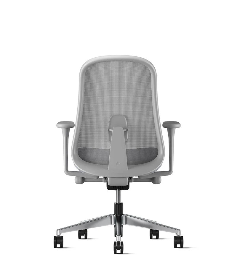 Siège de bureau Lino* Mineral et aluminium poli