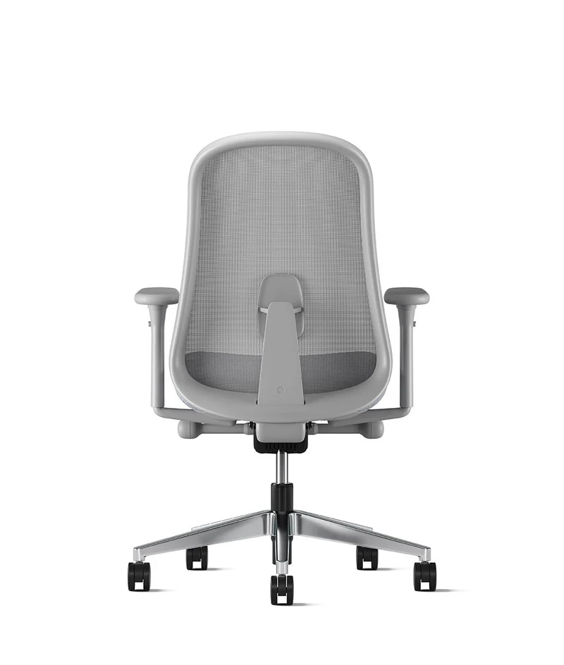 Siège de bureau Lino* Mineral et aluminium poli