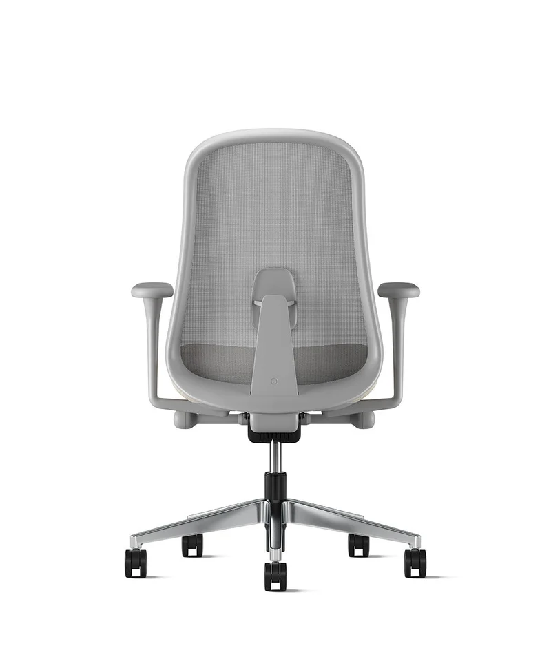 Siège de bureau Lino* Mineral et aluminium poli