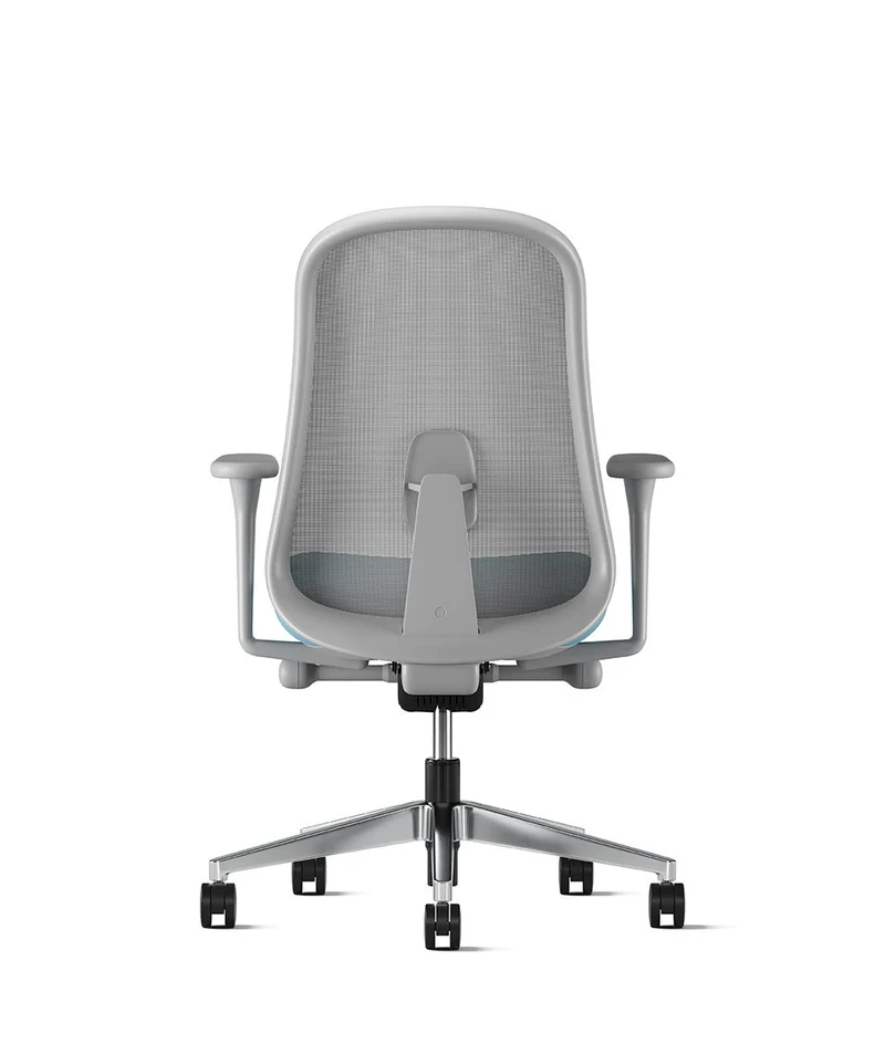 Siège de bureau Lino* Mineral et aluminium poli
