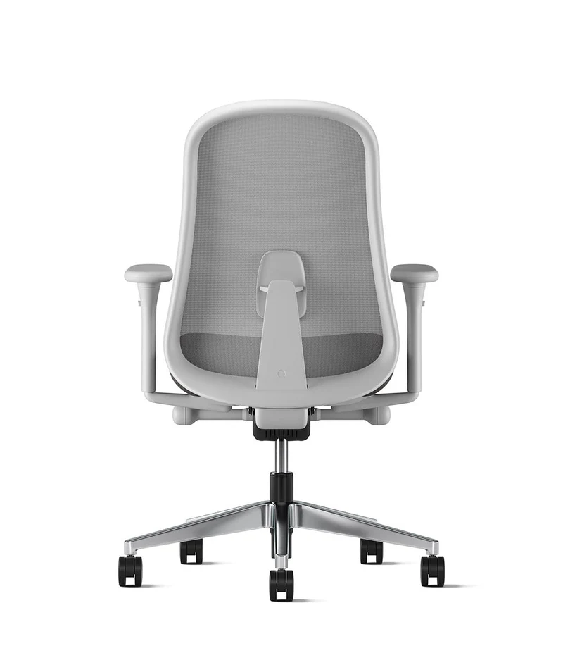 Siège de bureau Lino* Mineral et aluminium poli