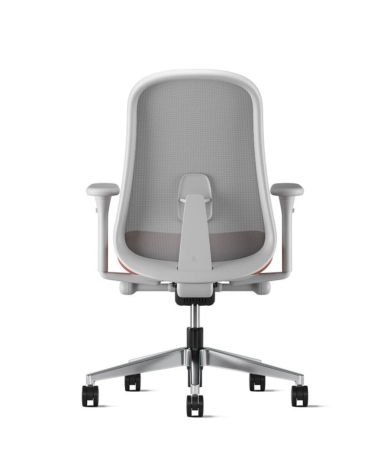 Siège de bureau Lino* Mineral et aluminium poli