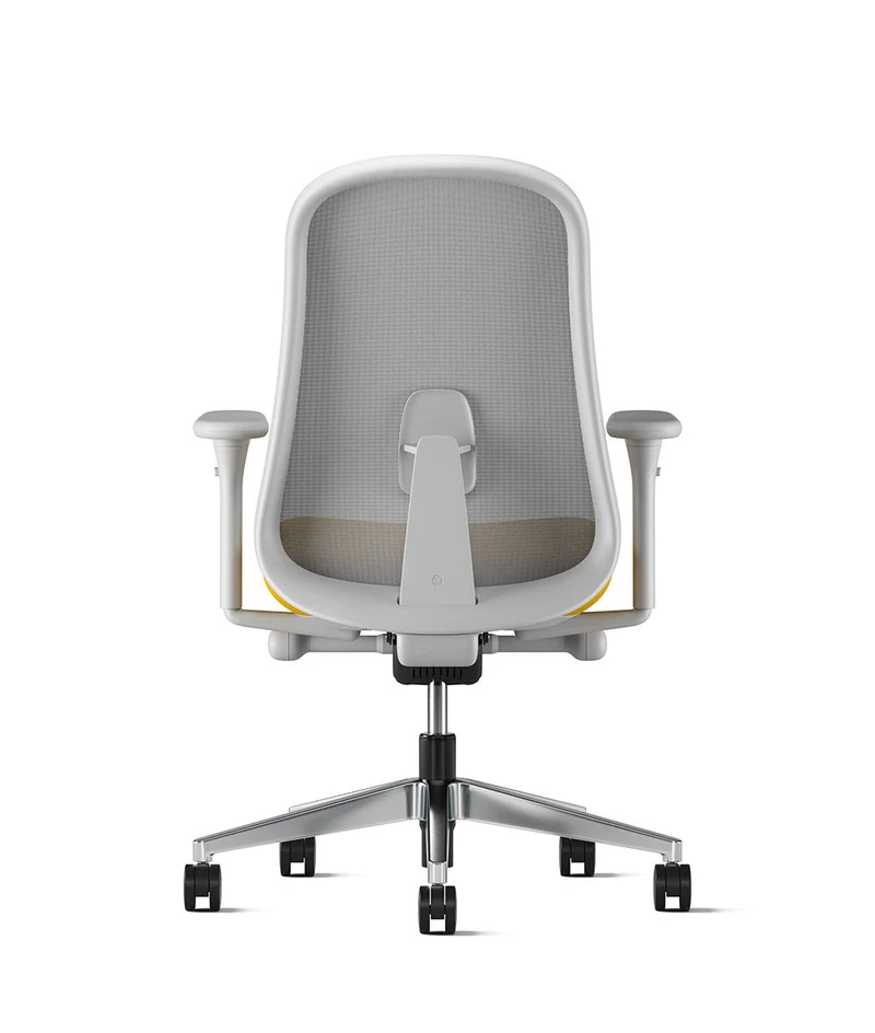 Siège de bureau Lino* Mineral et aluminium poli