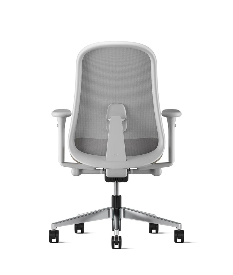 Siège de bureau Lino* Mineral et aluminium poli