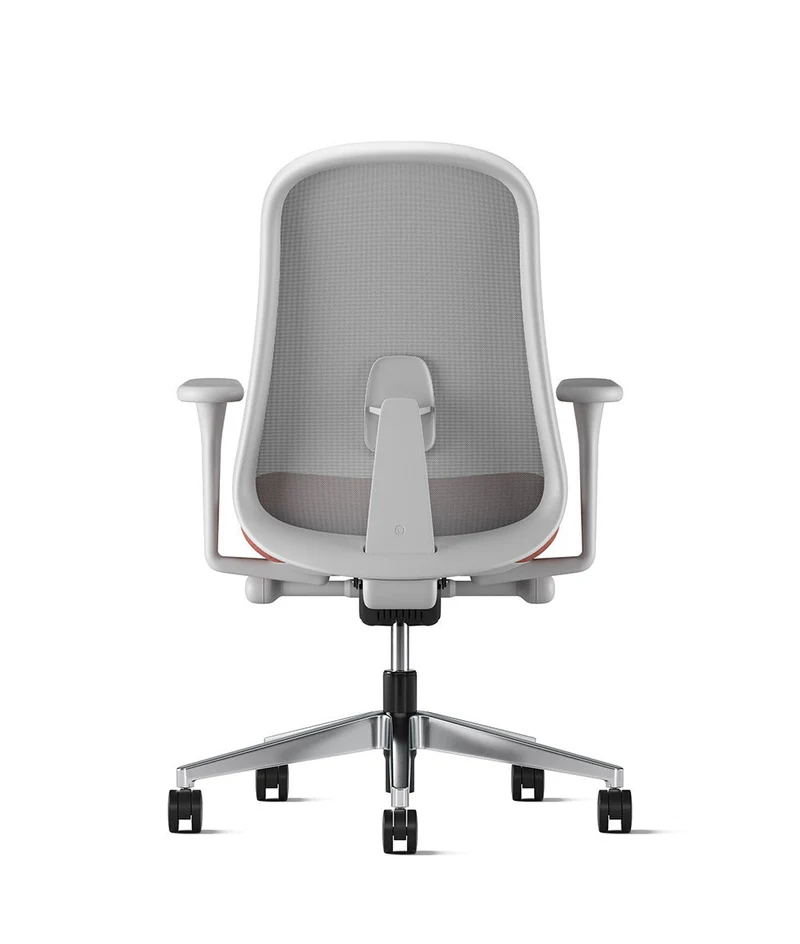 Siège de bureau Lino* Mineral et aluminium poli