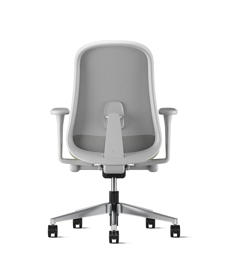 Siège de bureau Lino* Mineral et aluminium poli