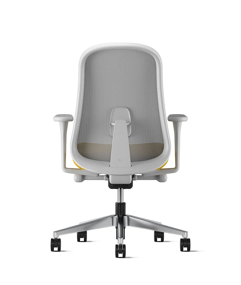 Siège de bureau Lino* Mineral et aluminium poli